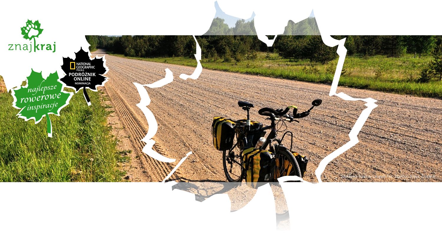 Szutrowa trasa w Łatgalii