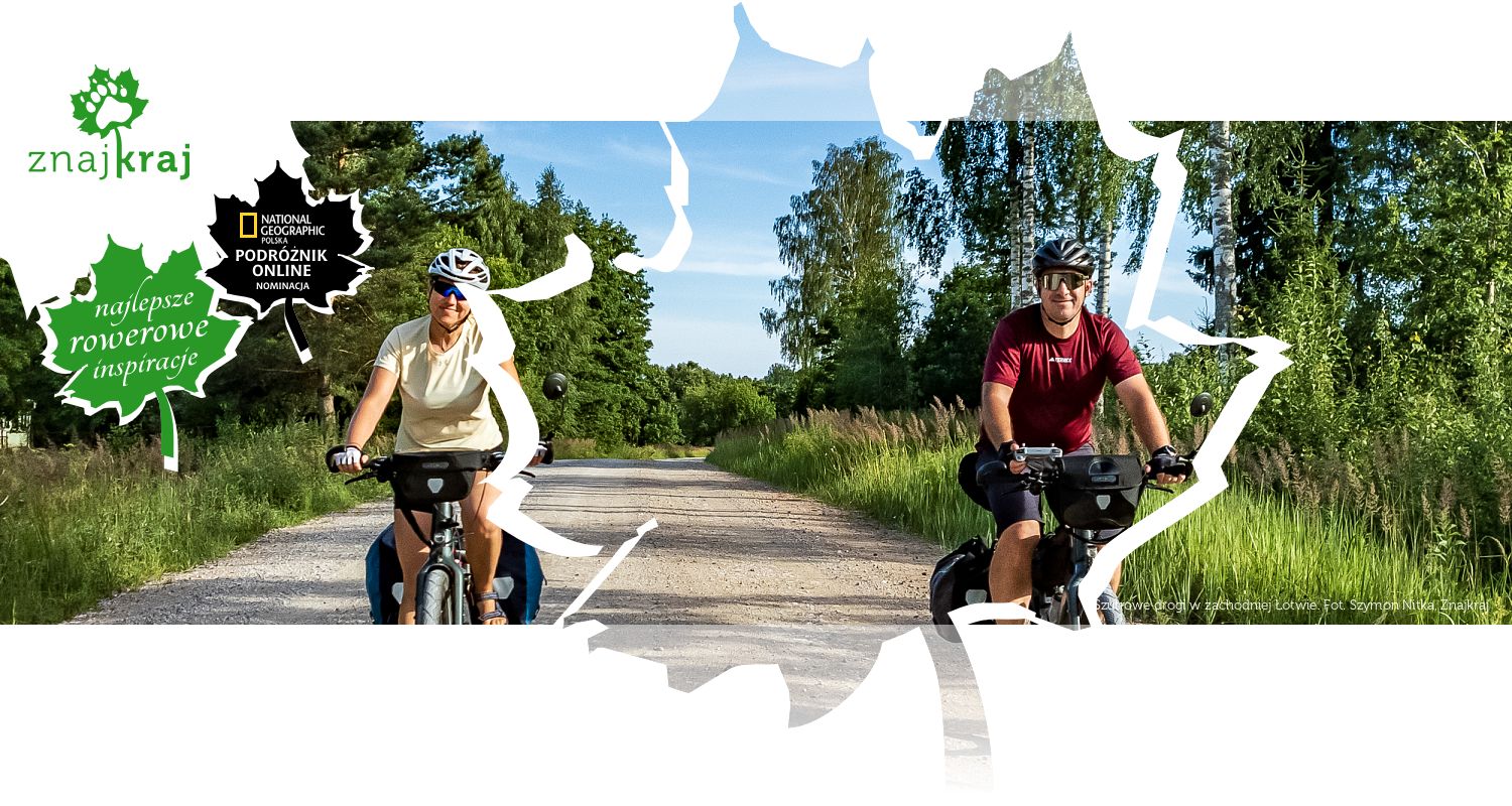 Szutrowe drogi w zachodniej Łotwie