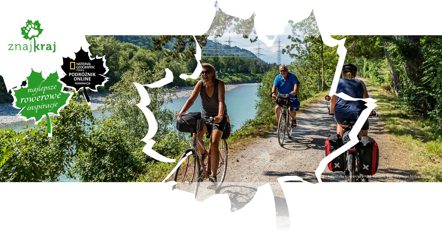 Szwajcaria - turystyka rowerowa nad Renem