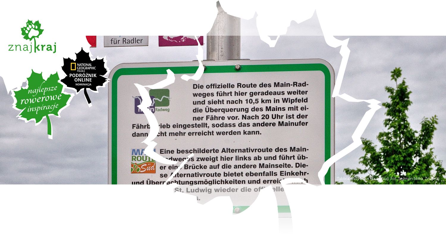 Tablica trasy Main Route Süd