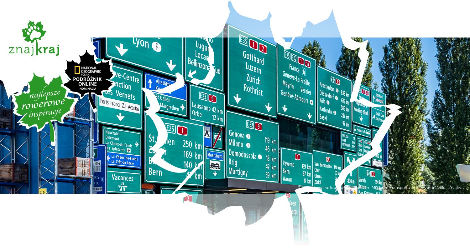 Tablice autostradowe w Szwajcarskim Muzeum Transportu