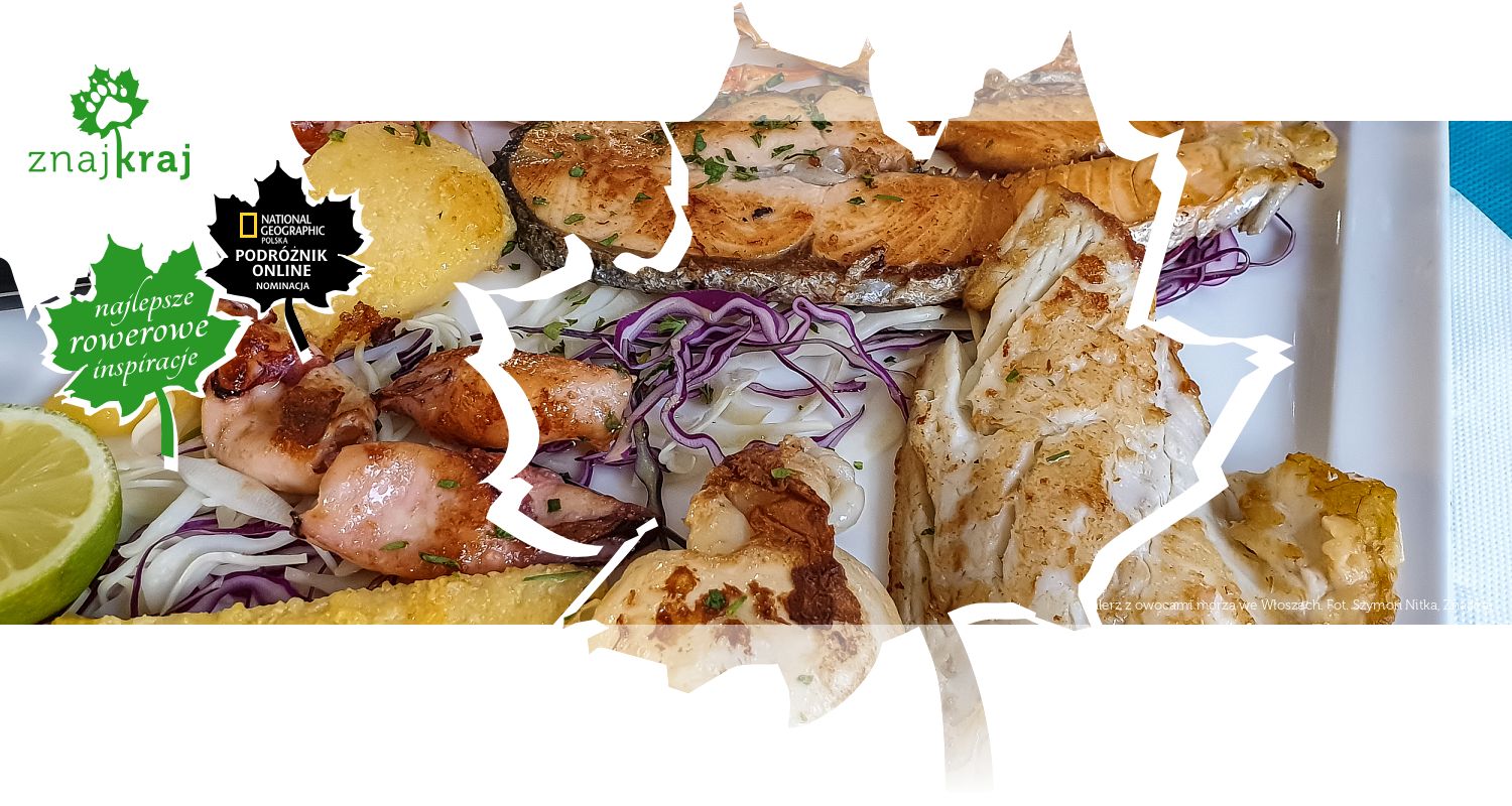 Talerz z owocami morza we Włoszech