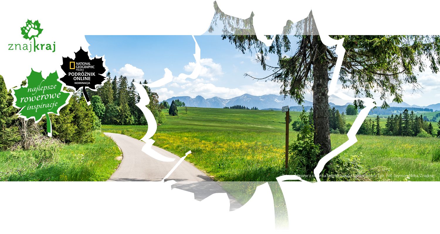 Tatry widziane z odcinka łącznikowego Szlaku wokół Tatr