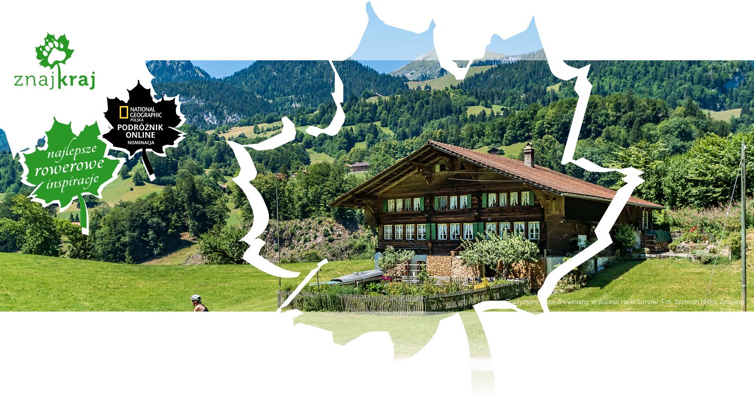 Tradycyjny dom drewniany w dolinie rzeki Simme