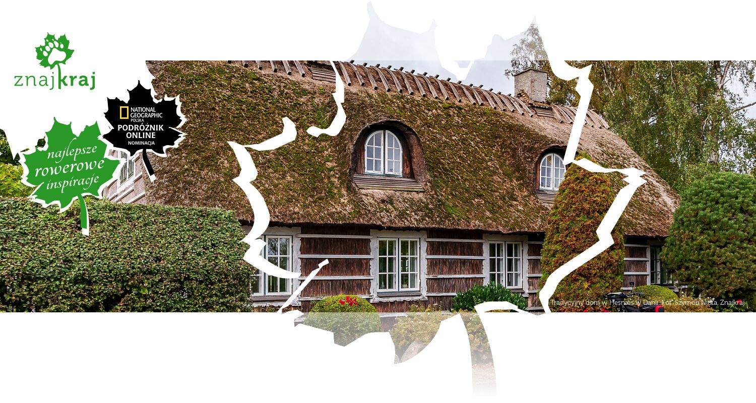 Tradycyjny dom w Hesnæs w Danii