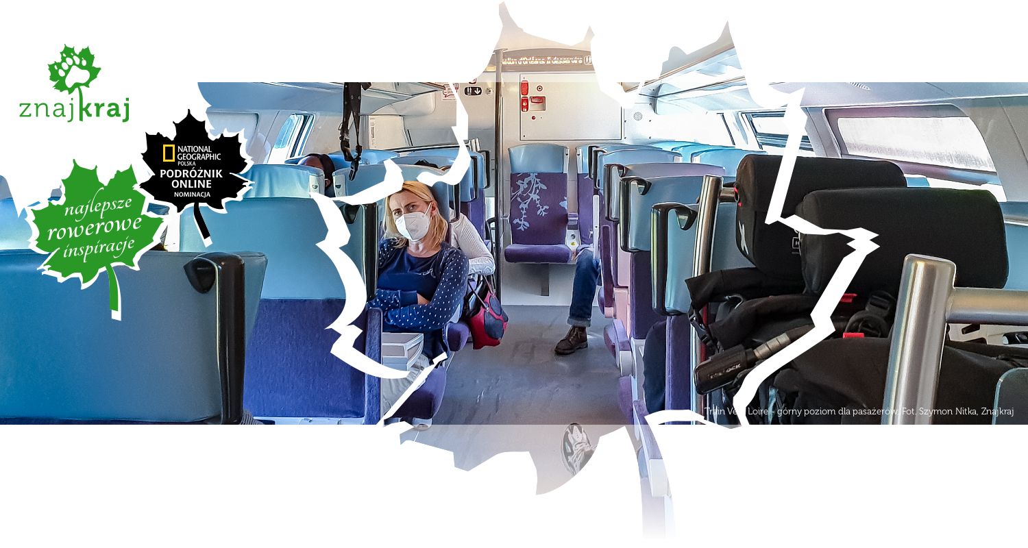 Train Vélo Loire - górny poziom dla pasażerów