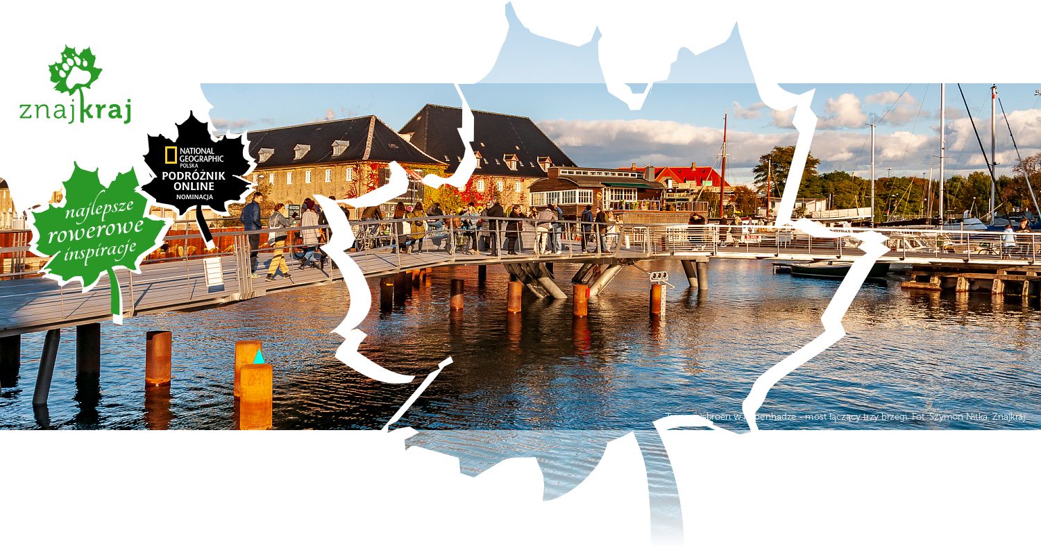 Trangravsbroen w Kopenhadze - most łączący trzy brzegi