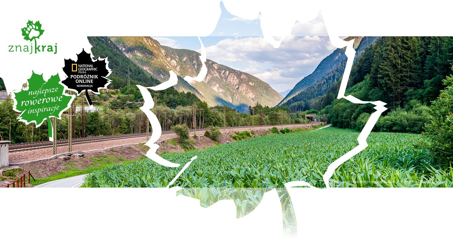 Trasa rowerowa dnem doliny Isarco