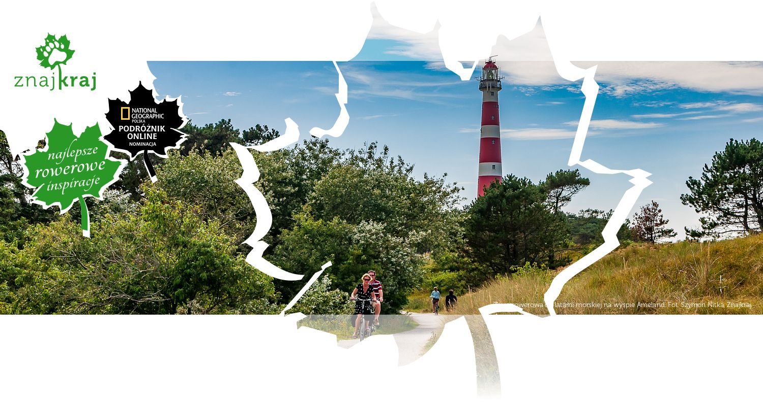 Trasa rowerowa do latarni morskiej na wyspie Ameland