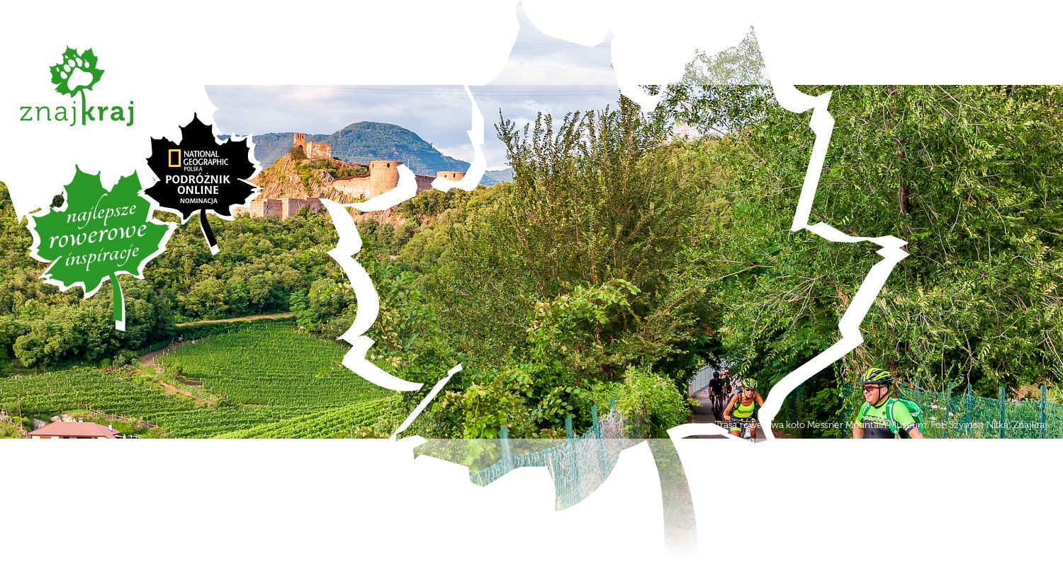 Trasa rowerowa koło Messner Mountain Museum