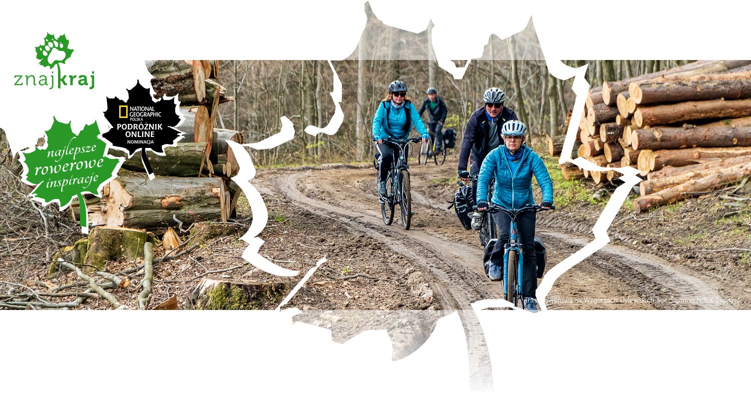 Trasa rowerowa na Wzgórzach Dylewskich