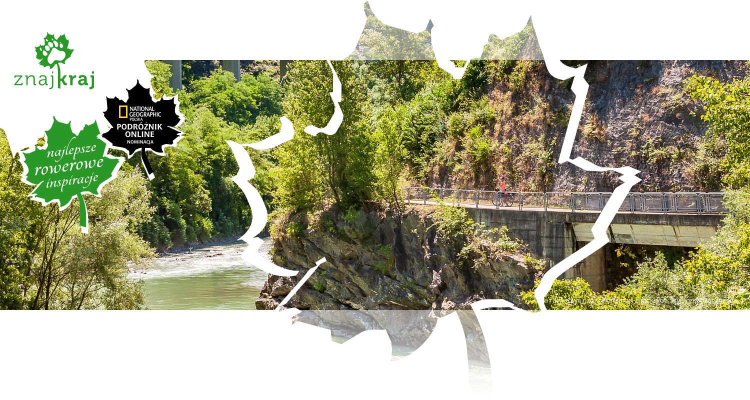 Trasa rowerowa nad rzeką Isarco-Eisack