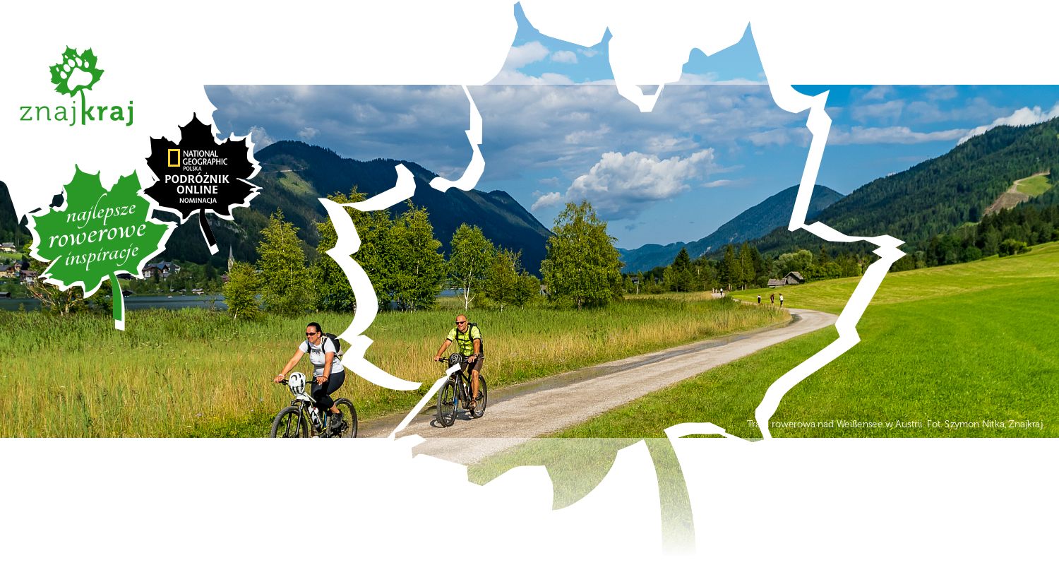 Trasa rowerowa nad Weißensee w Austrii