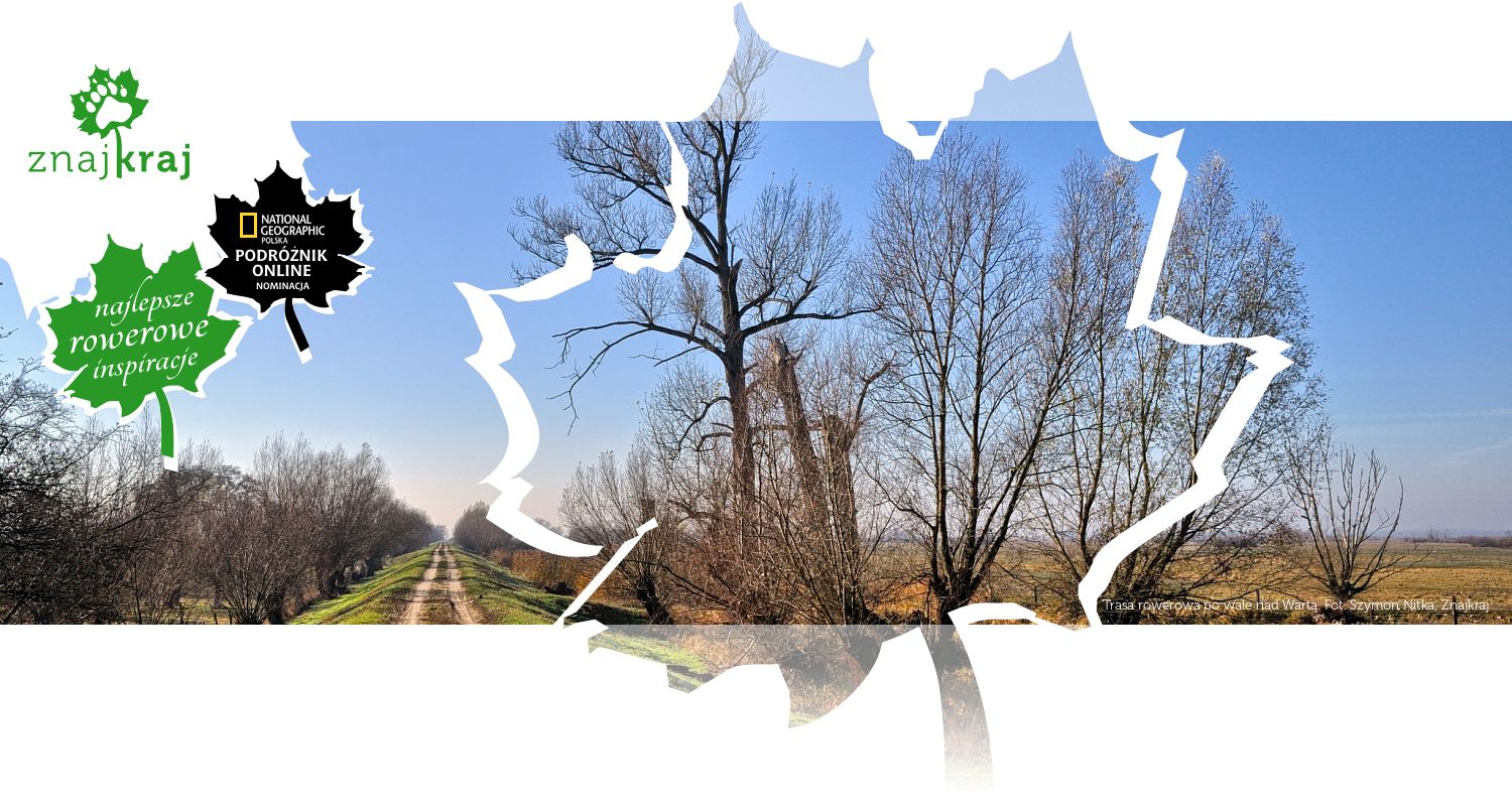 Trasa rowerowa po wale nad Wartą