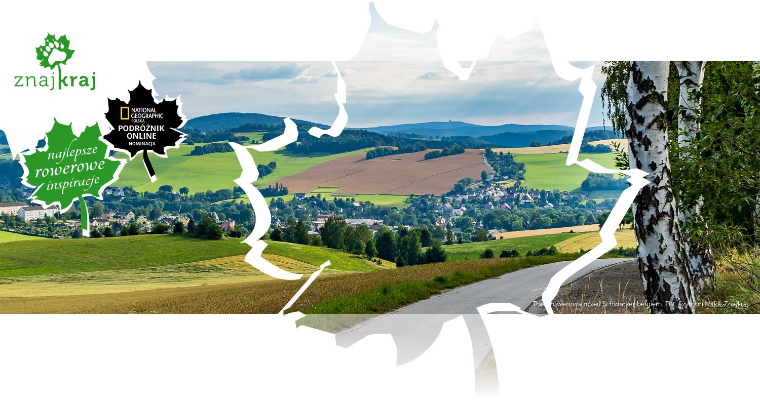 Trasa rowerowa przed Schwarzenbergiem