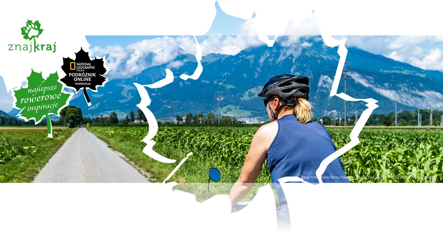 Trasa rowerowa Renu między Chur a Bad Ragaz