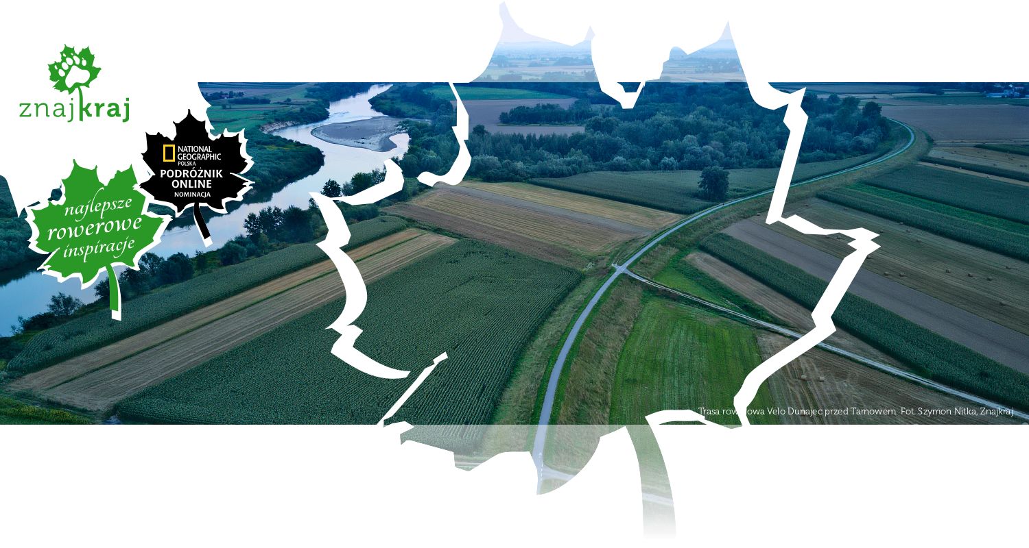 Trasa rowerowa Velo Dunajec przed Tarnowem