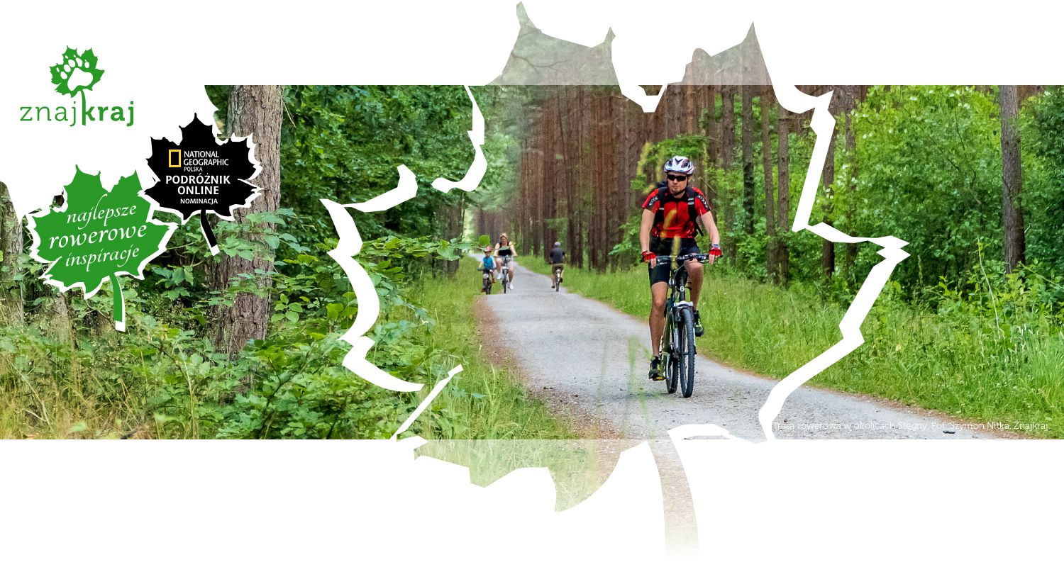 Trasa rowerowa w okolicach Stegny
