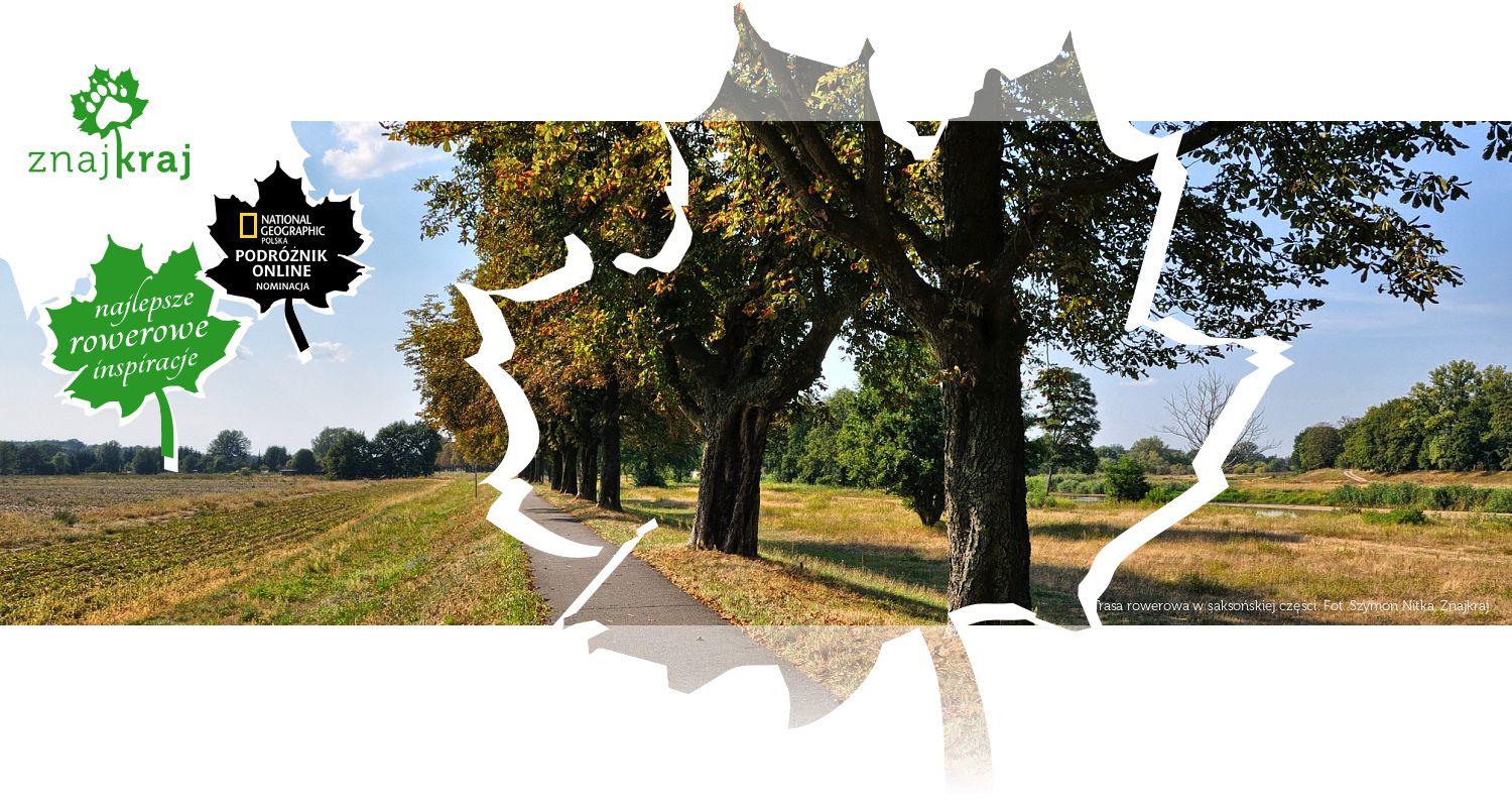 Trasa rowerowa w saksońskiej części