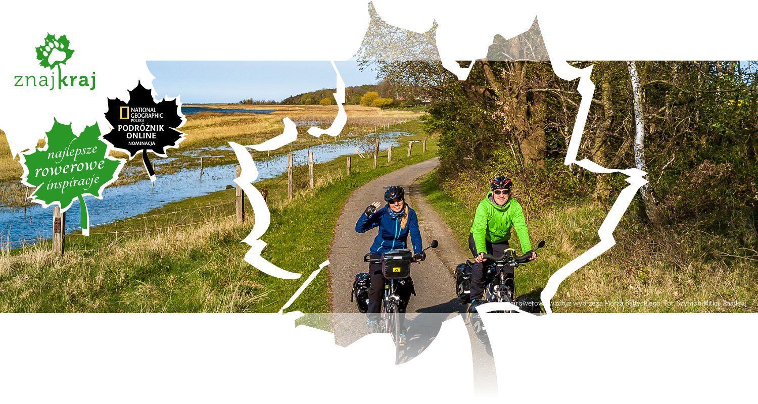 Trasa rowerowa wzdłuż wybrzeża Morza Bałtyckiego