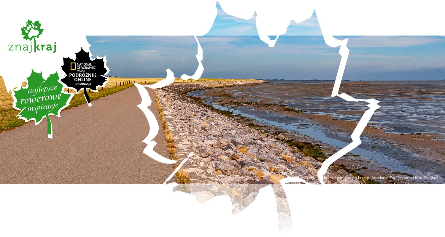 Trasa rowerowa wzduż południowego brzegu Ameland