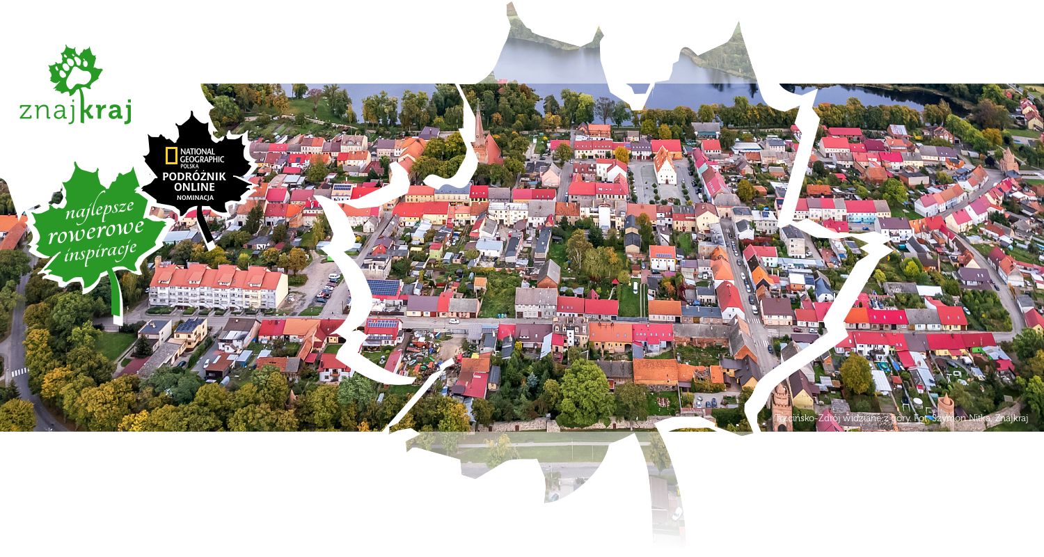 Trzcińsko-Zdrój widziane z góry