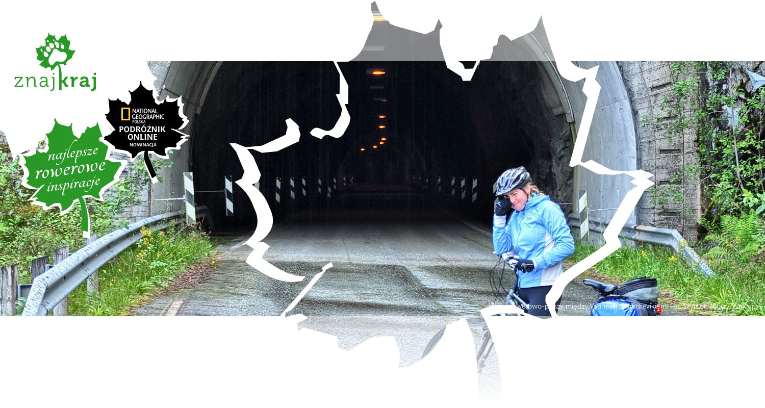 Tunel rowerowo-pieszy między Vadheim a Nordrevikiem