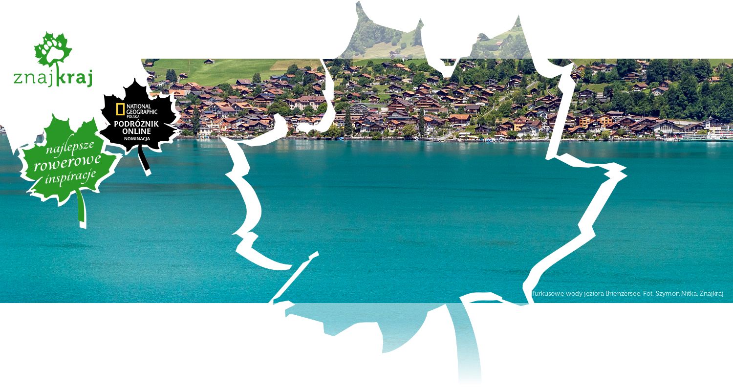 Turkusowe wody jeziora Brienzersee
