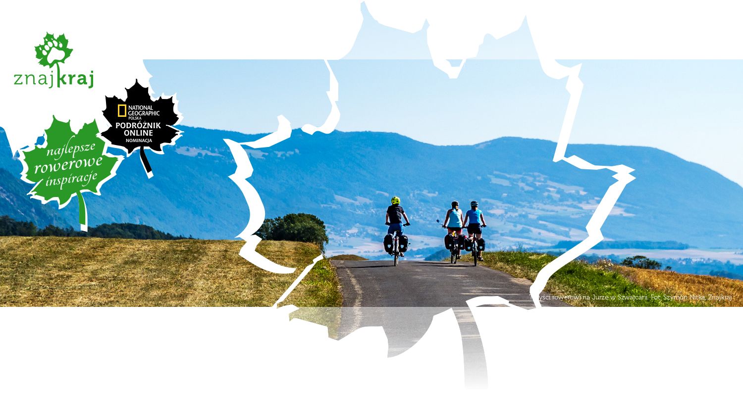 Turyści rowerowi na Jurze w Szwajcarii