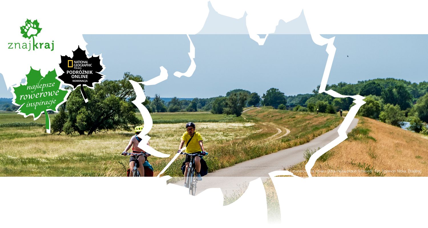 Turyści rowerowi na szlaku Odra-Nysa przed Schwedt