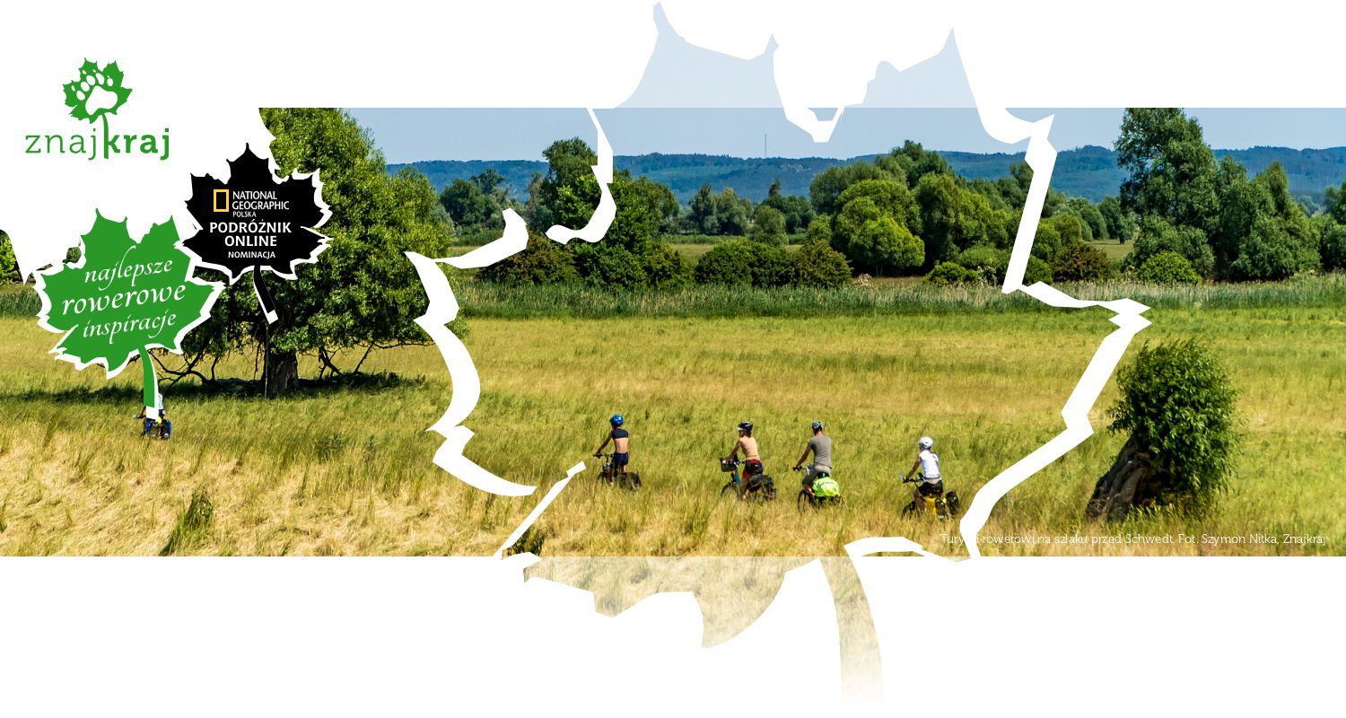 Turyści rowerowi na szlaku przed Schwedt