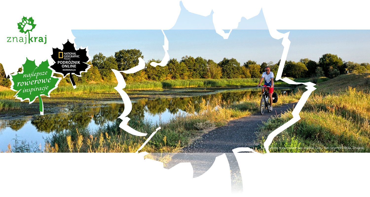 Turystyczna trasa rowerowa wzdłuż Odry