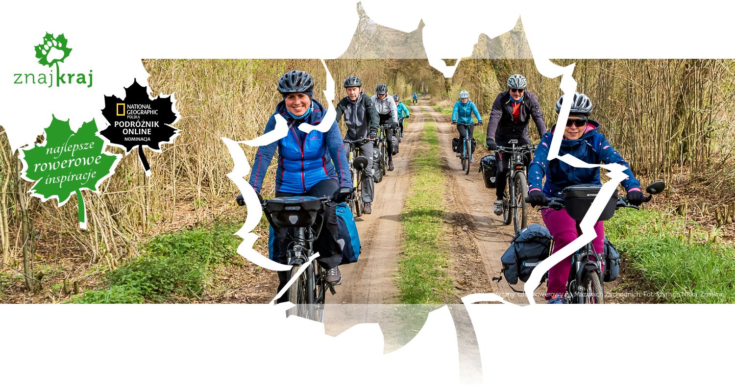 Turystyczny szlak rowerowy na Mazurach Zachodnich