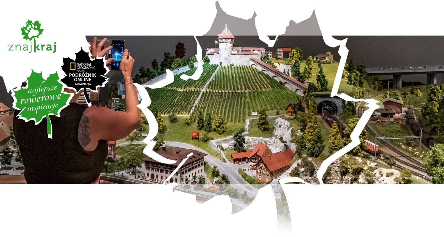 Twierdza Munot wśród miniatur Szwajcarii w Neuhausen