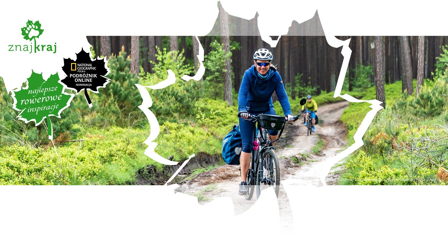 Tymczasowy przebieg szlaku EuroVelo 10 za Świnoujściem