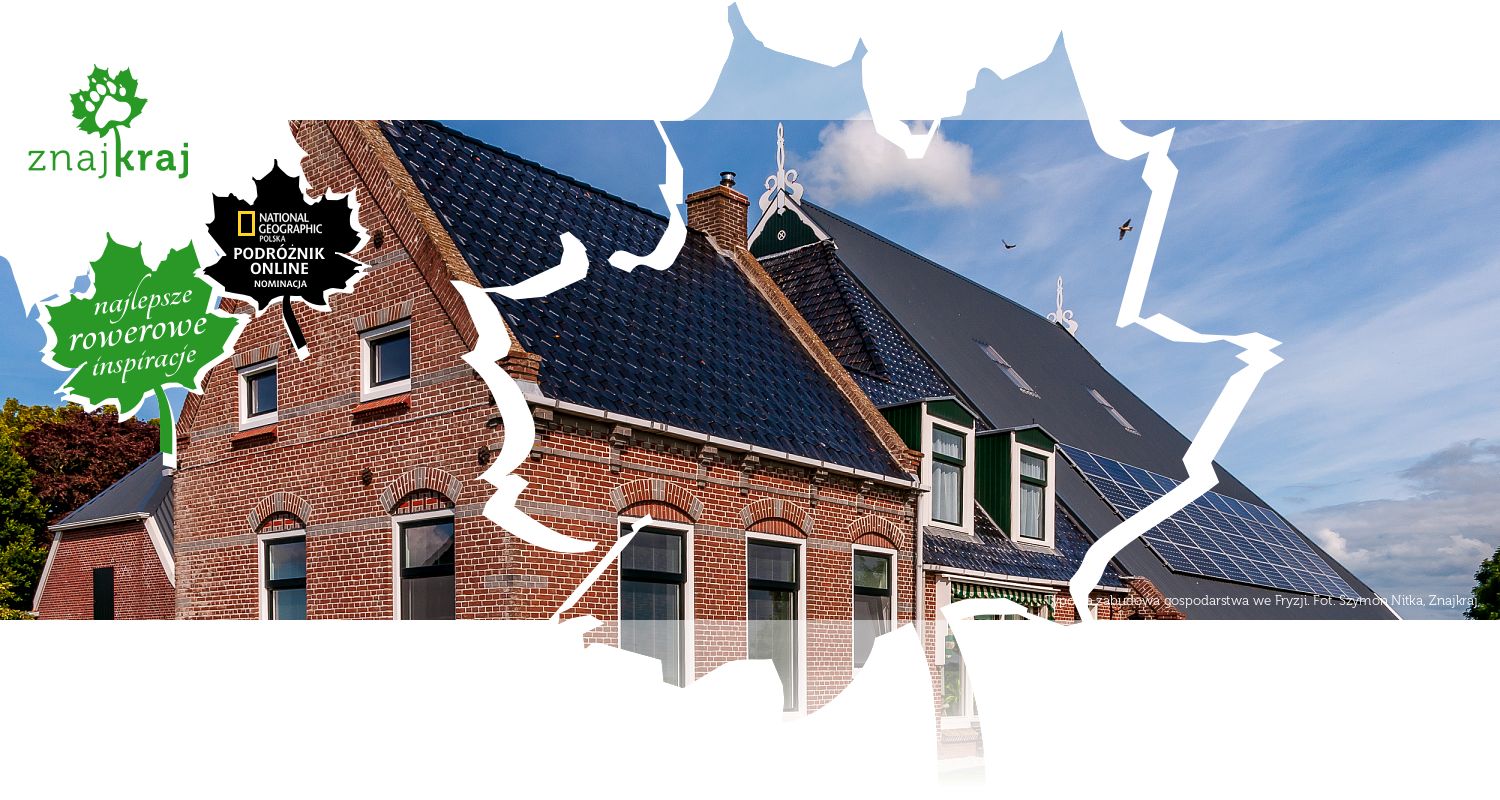 Typowa zabudowa gospodarstwa we Fryzji