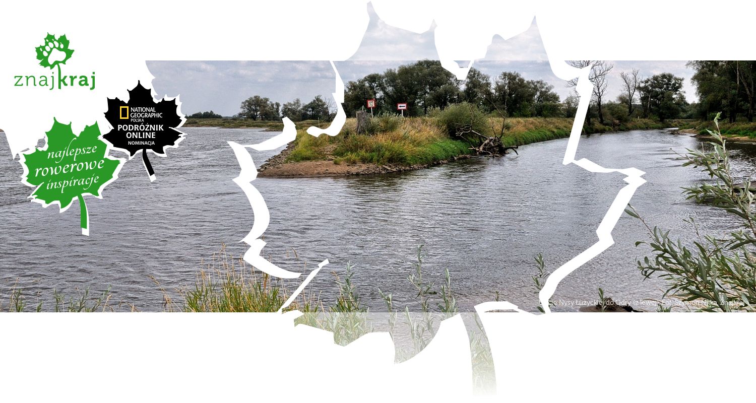 Ujście Nysy Łużyckiej do Odry (z lewej)