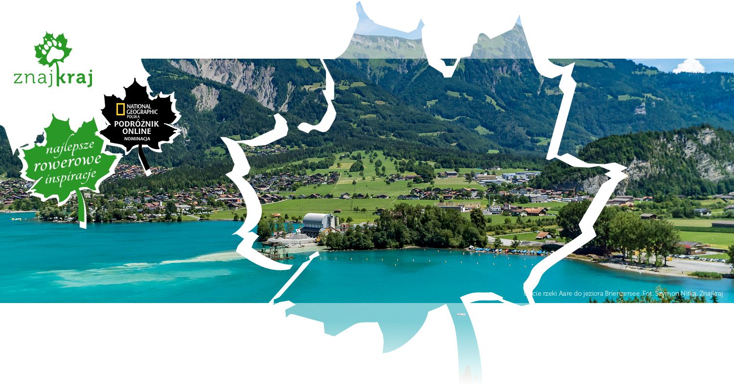 Ujście rzeki Aare do jeziora Brienzersee