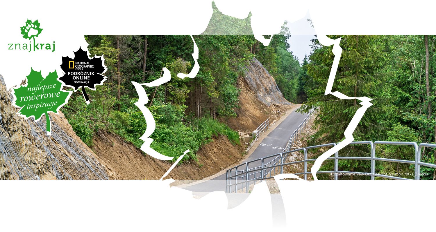 Ukształtowanie Velo Dunajec