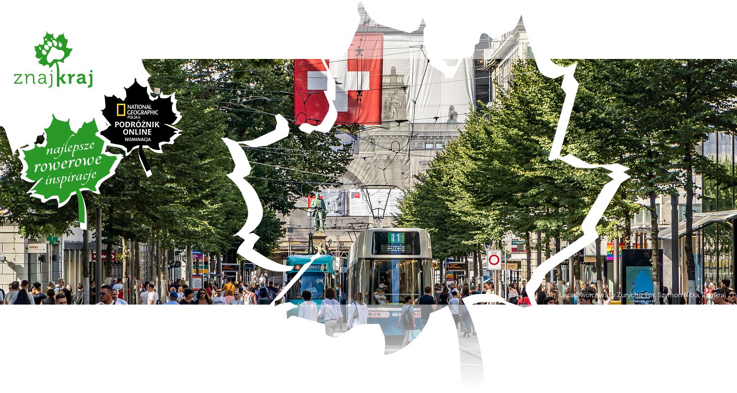 Ulica Dworcowa w Zurychu