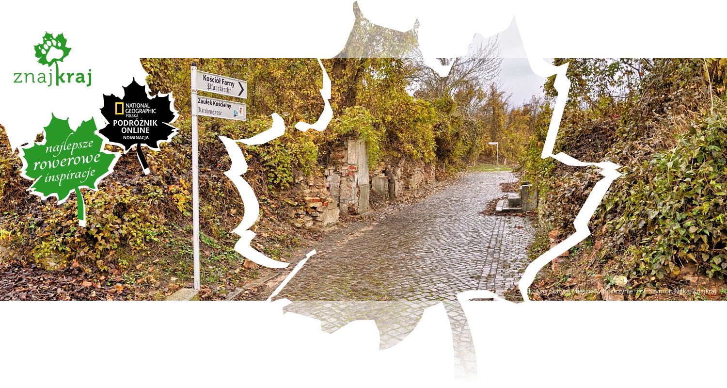 Ulica na Starym Mieście w Kostrzynie