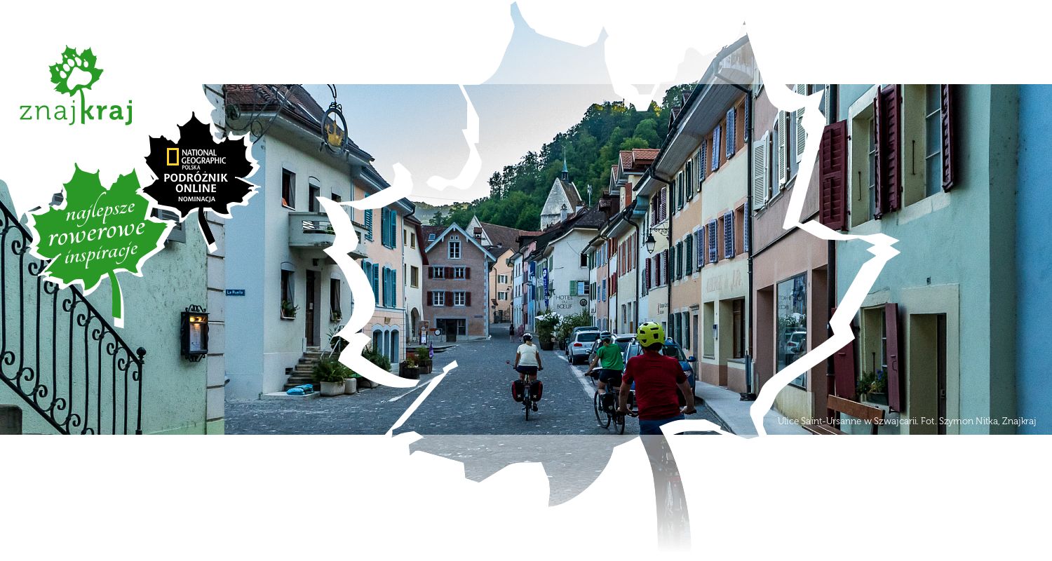 Ulice Saint-Ursanne w Szwajcarii