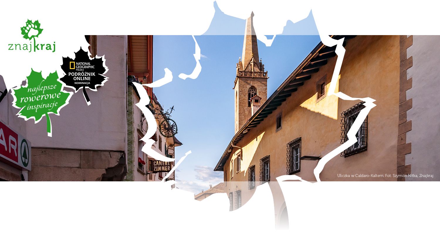 Uliczka w Caldaro-Kaltern