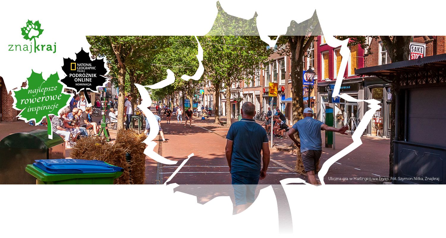 Uliczna gra w Harlingen we Fryzji