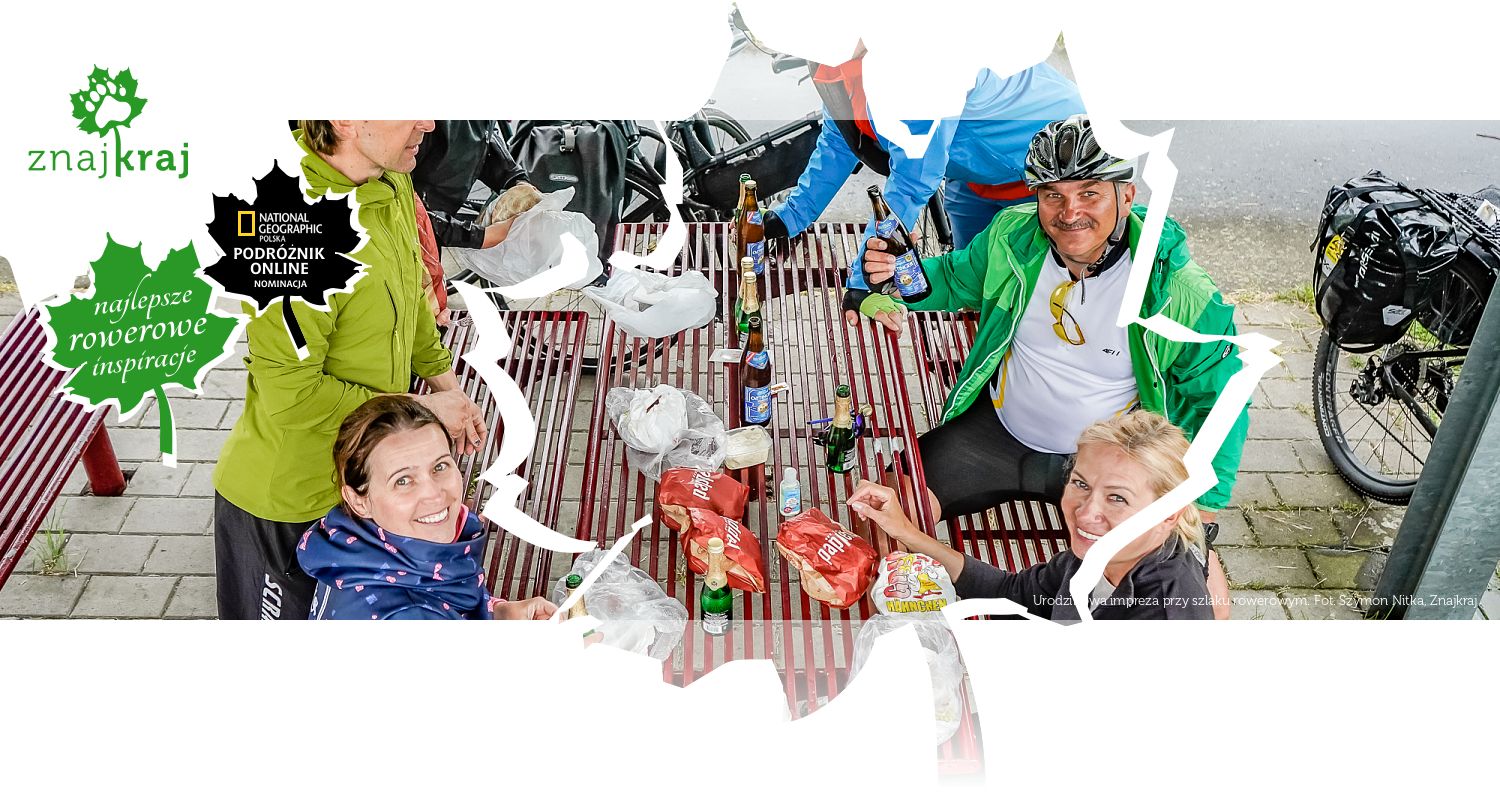 Urodzinowa impreza przy szlaku rowerowym
