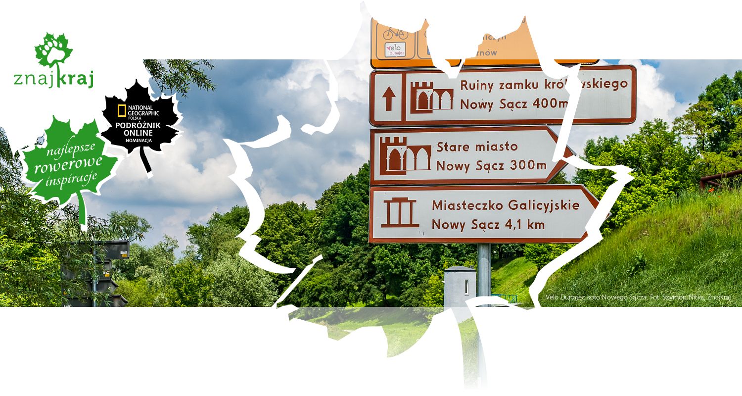 Velo Dunajec koło Nowego Sącza