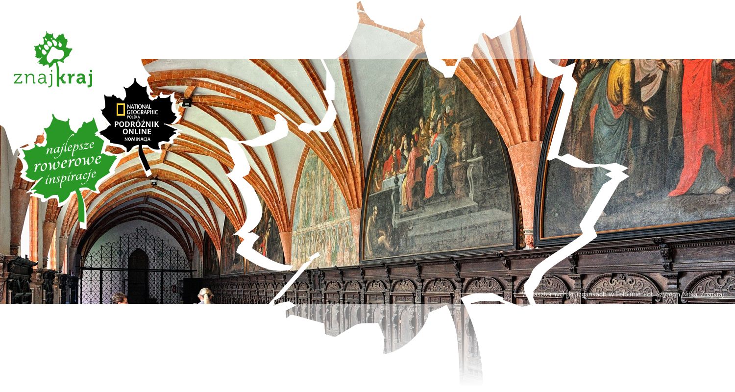 W klasztornych krużgankach w Pelplinie