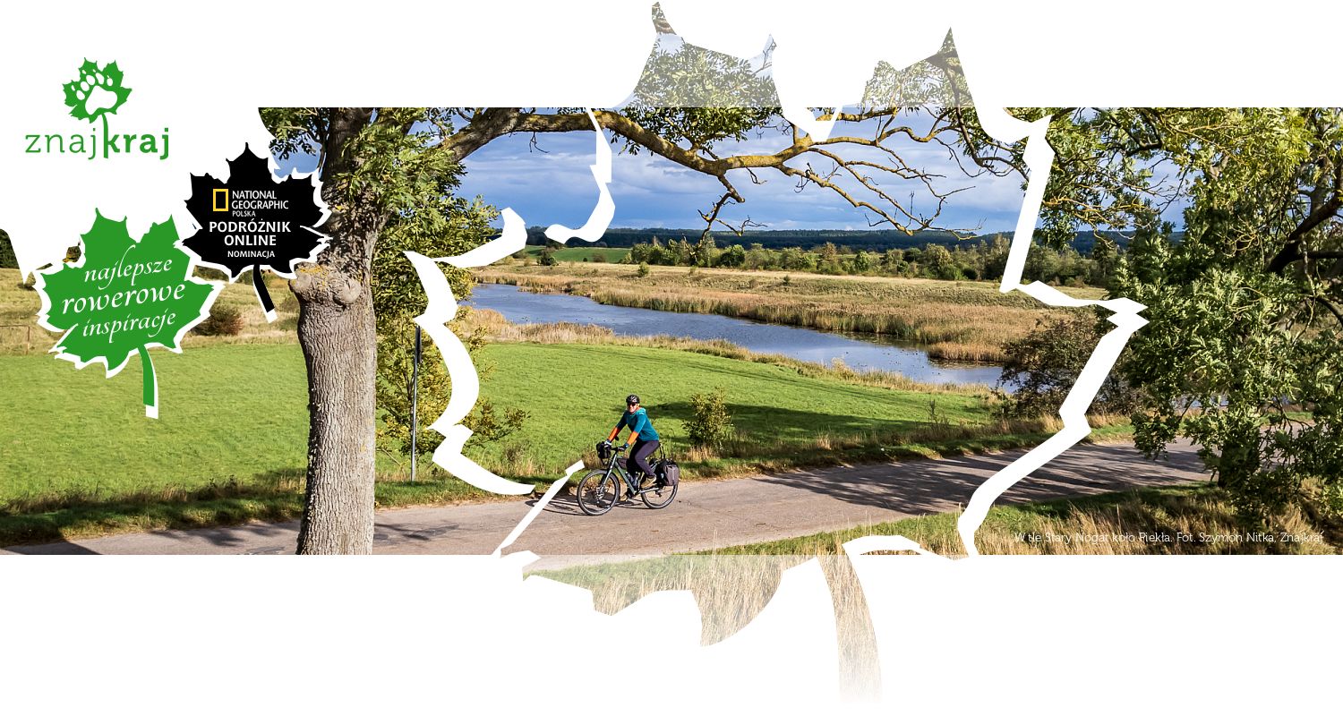 W tle Stary Nogat koło Piekła