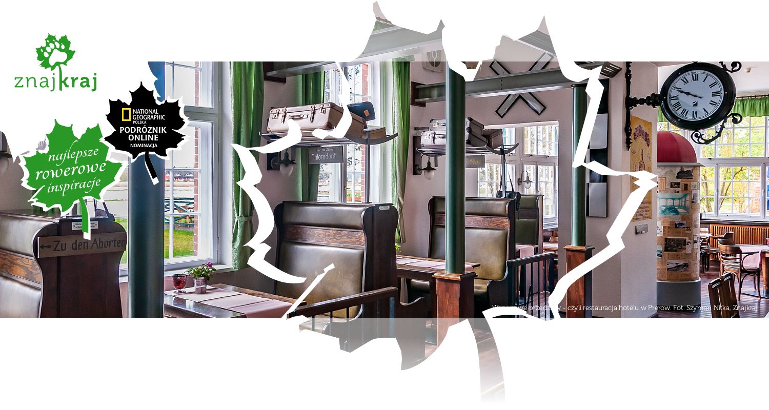 Wagonowe przedziały - czyli restauracja hotelu w Prerow