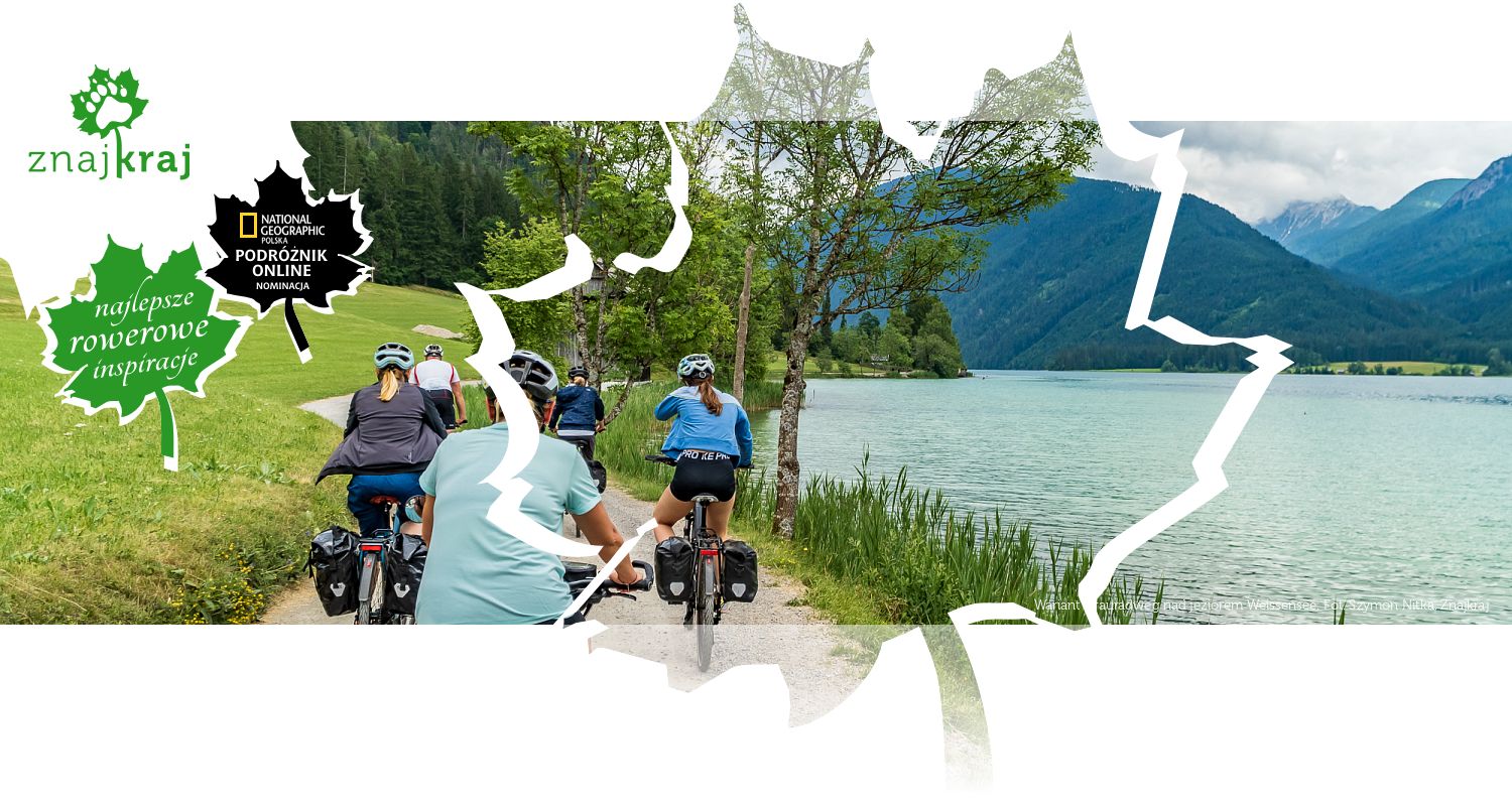 Wariant Drauradweg nad jeziorem Weissensee